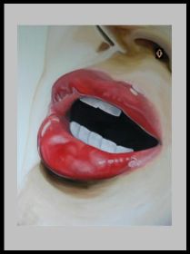 Elisa im Bilderrahmen